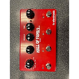 Used TC Electronic HALL OF FAME 2 X4 Effect Pedal