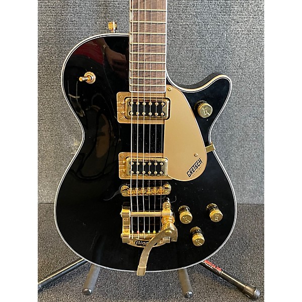 Used Gretsch Guitars Used Gretsch Guitars Electromatic G5237 Electromatic Jet Ft Black Solid Body Electric Guitar