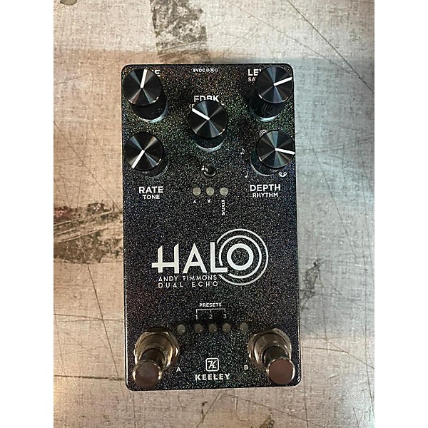 Used Keeley HALO ANDY TIMMONS DUAL ECHO Effect Pedal