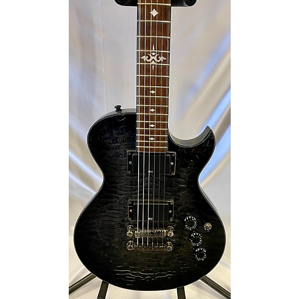 Used Ibanez Used Ibanez ART300 Caiman Black Solid Body Electric Guitar