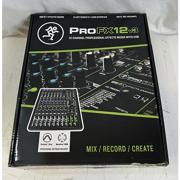 Used Mackie PROFX12 V3 Unpowered Mixer