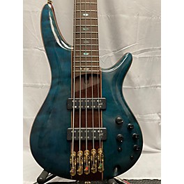 Used Ibanez Used Ibanez SR2405W Blue Agave Electric Bass Guitar