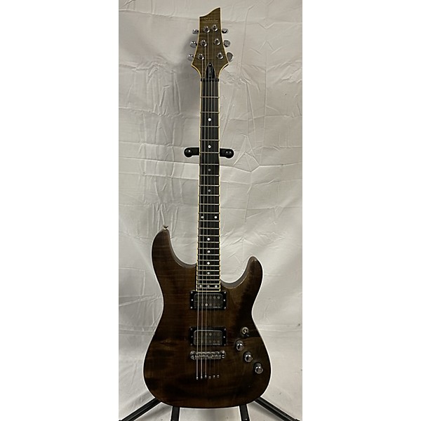 Used Schecter Guitar Research Used Schecter Guitar Research C-1 EXOTIC Natural Solid Body Electric Guitar