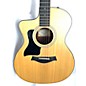 Used Taylor 114CE Left Handed Acoustic Electric Guitar