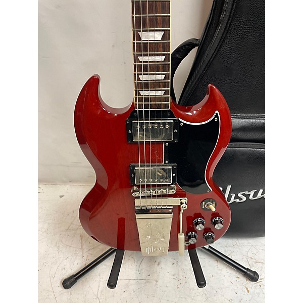 Used Gibson Used 2022 Gibson 1961 Sg Standard MAESTRO VIBROLA Cherry