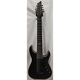 Used Schecter Guitar Research Used Schecter Guitar Research Blackjack ATX C8 Satin Black Solid Body Electric Guitar