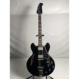 Used Gibson Used Gibson 1964 Trini Lopez Standard Ebony Ultra Light Aged Black Hollow Body Electric Guitar