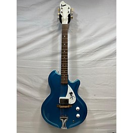 Used Supro Used Supro N427 Blue Solid Body Electric Guitar