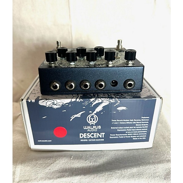 Used Walrus Audio Descent Reverb Effect Pedal