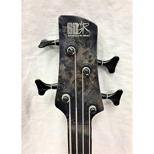 Used Ibanez Used Ibanez Srms800 Charcoal Burl Electric Bass Guitar