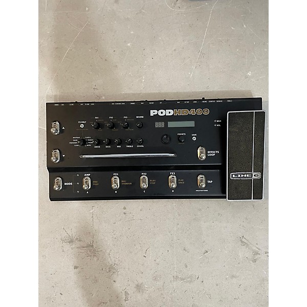 Used Line 6 Pod HD400 Amp Modeler Effect Processor