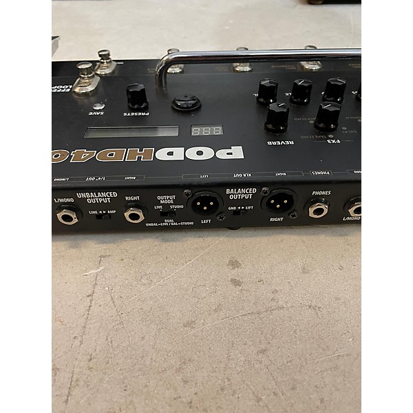 Used Line 6 Pod HD400 Amp Modeler Effect Processor