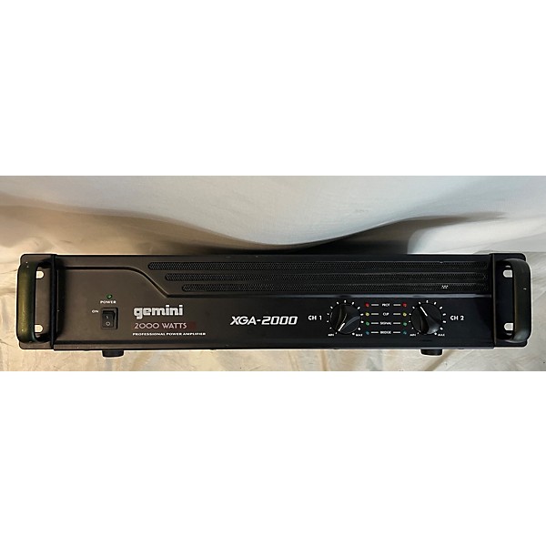 Used Gemini XGA-2000 Power Amp