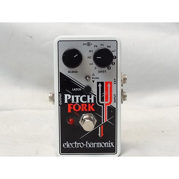 Used Electro-Harmonix Pitch Fork Polyphonic Pitch Shifting Effect Pedal