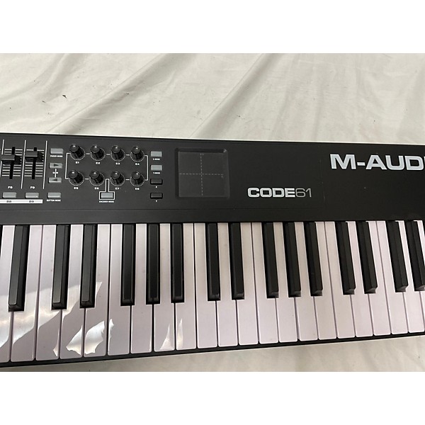 Used M-Audio CODE61 MIDI Controller