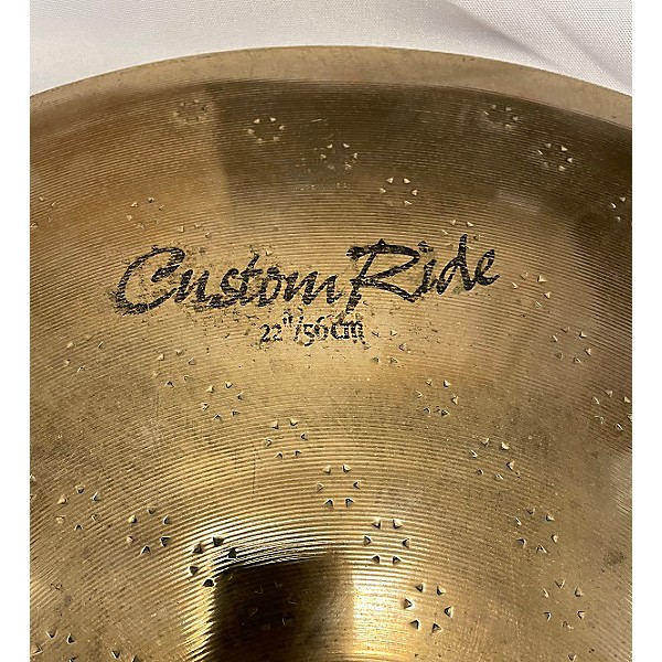 Used Zildjian 22in Z22 Ride Cymbal Cymbal