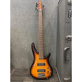 Used Ampeg Used Ibanez SR405 5 String 2 Color Sunburst Electric Bass Guitar