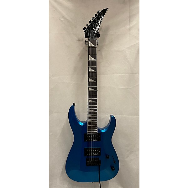 Used Jackson Used Jackson JS22 Dinky Metallic Blue Solid Body Electric Guitar