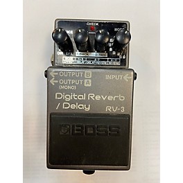 Used BOSS RV3 Digital Reverb Delay Effect Pedal