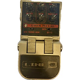 Used Line 6 Used Line 6 Tonecore Uber Metal Heavy Distortion Effect Pedal