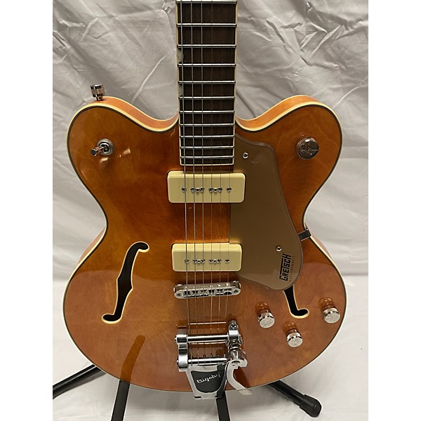 Used Gretsch Guitars Used Gretsch Guitars G5627T Amber Hollow Body Electric Guitar