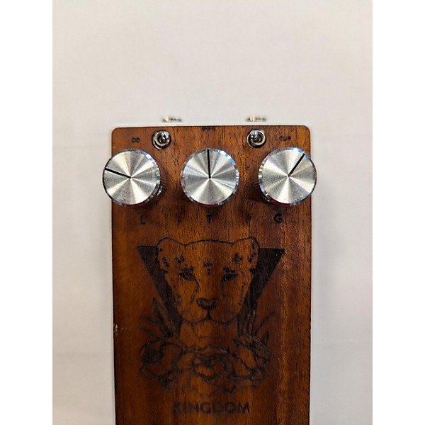 Used Foxpedal Used Foxpedal Kingdom Limited Wood Engraved Effect Pedal