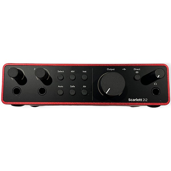 Used Focusrite Scarlett 2i2 Gen 4 Audio Interface