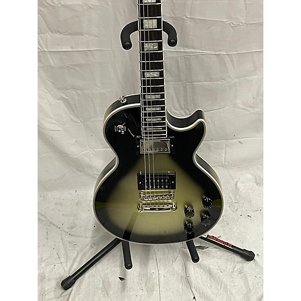 Used Epiphone Used Epiphone Les Paul Adam Jones Custom Art Silver Burst Solid Body Electric Guitar