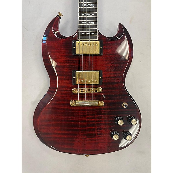 Used Gibson Used 2023 Gibson SG Supreme Wine Red Solid Body Electric Guitar