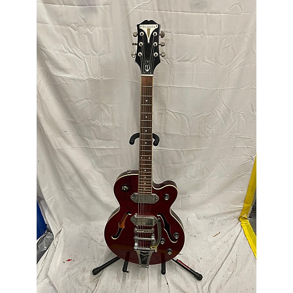 Used Epiphone Wildkat With Bigsby Hollow Body Electric Guitar