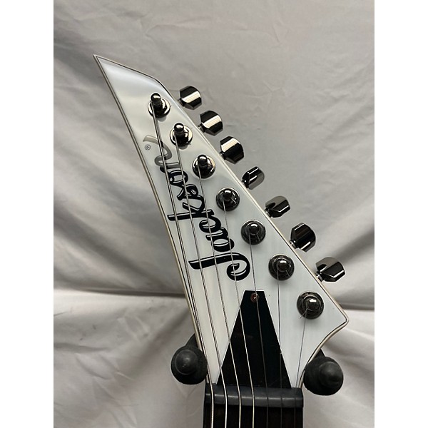 Used Jackson Used Jackson JACKSON PRO SERIES SL7A MAH HT White Solid Body Electric Guitar