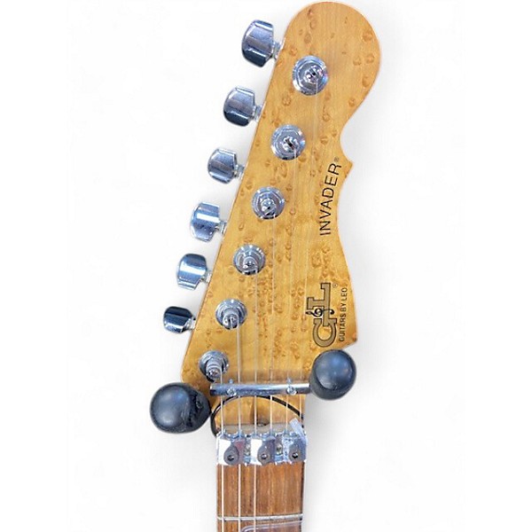 Used G&L INVADER Blue Solid Body Electric Guitar