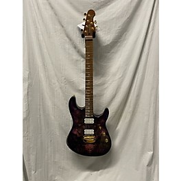 Used Ernie Ball Music Man Used Ernie Ball Music Man Jason Richardson Signature Cutlass Majora Purple Solid Body Electric G...