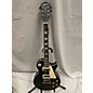 Used Epiphone Used Epiphone Les Paul Classic Black Solid Body Electric Guitar thumbnail