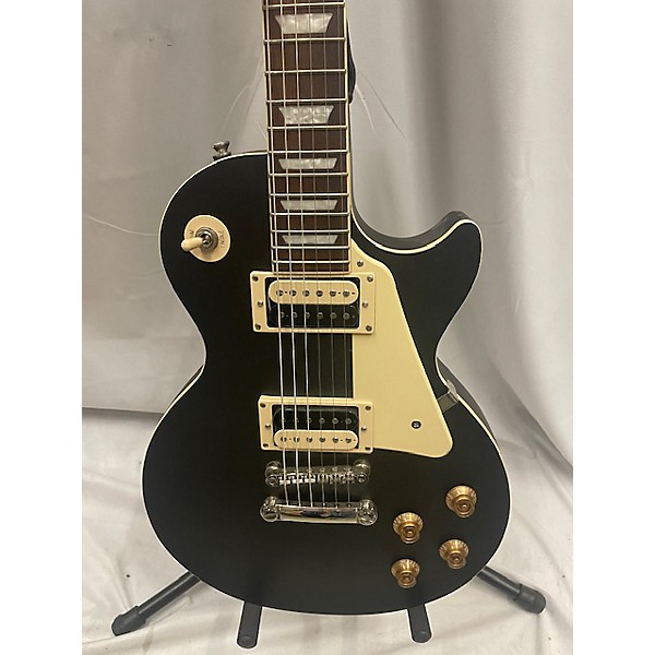 Used Epiphone Used Epiphone Les Paul Classic Black Solid Body Electric Guitar