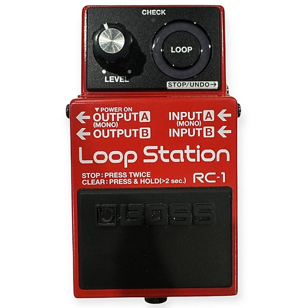 Used BOSS RC1 Loop Station Pedal