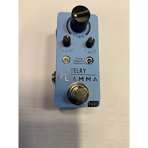 Used Flamma Used FLAMMA DELAY Effect Pedal