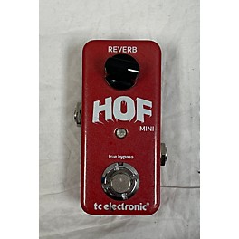 Used Tc Electronic Used TC Electronic Hall Of Fame Mini Reverb Effect Pedal