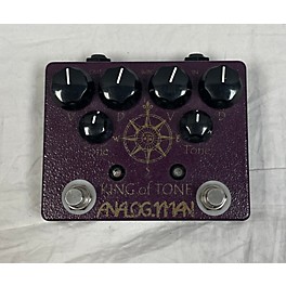 Used Analogman King Of Tone Effect Pedal