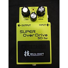 Used BOSS Used BOSS SD1W Super Overdrive Waza Craft Effect Pedal