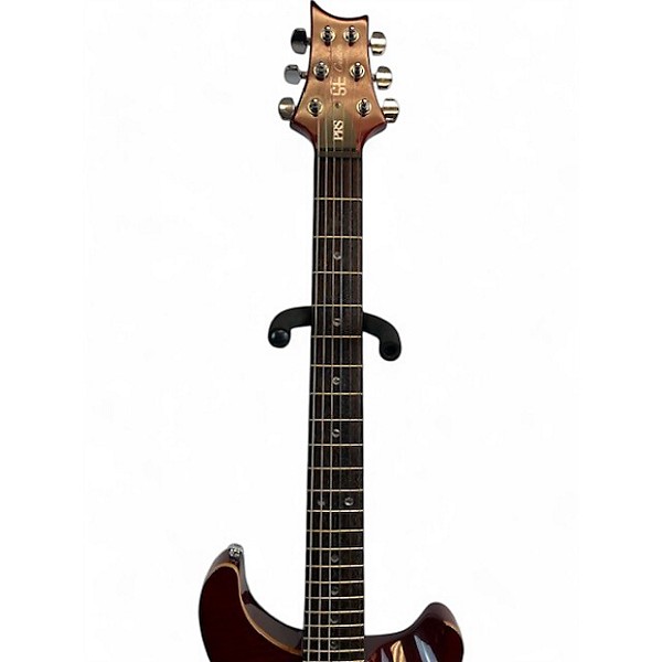 Used PRS Se24 Custom Maroon Solid Body Electric Guitar
