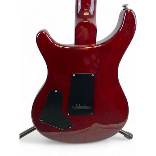 Used PRS Se24 Custom Maroon Solid Body Electric Guitar