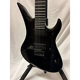 Used Schecter Guitar Research Used Schecter Guitar Research Blackjack Avenger 7 String Black Solid Body Electric Guitar