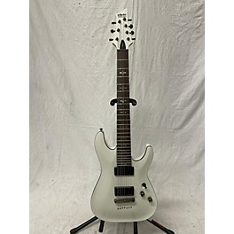 Used Schecter Guitar Research Used Schecter Guitar Research Demon 7 String Vintage White Solid Body Electric Guitar