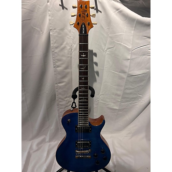 Used PRS Used PRS SE Singlecut McCarty 594 Trans Blue Solid Body Electric Guitar