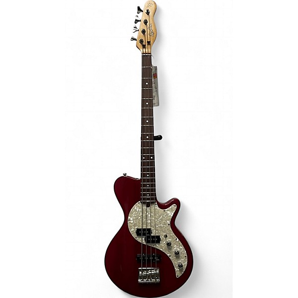 Used Godin sD Red Electric Bass Guitar