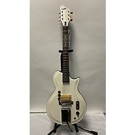 Used Supro Used Supro AMERICANA White Solid Body Electric Guitar