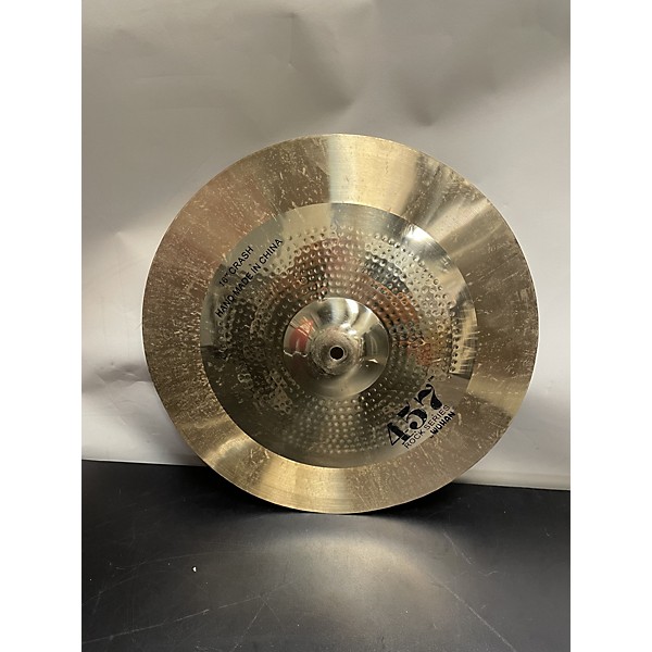 Used Wuhan Cymbals & Gongs 16in Rock Series 457 Crash Cymbal