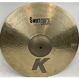 Used Zildjian 18in K Sweet Crash Cymbal