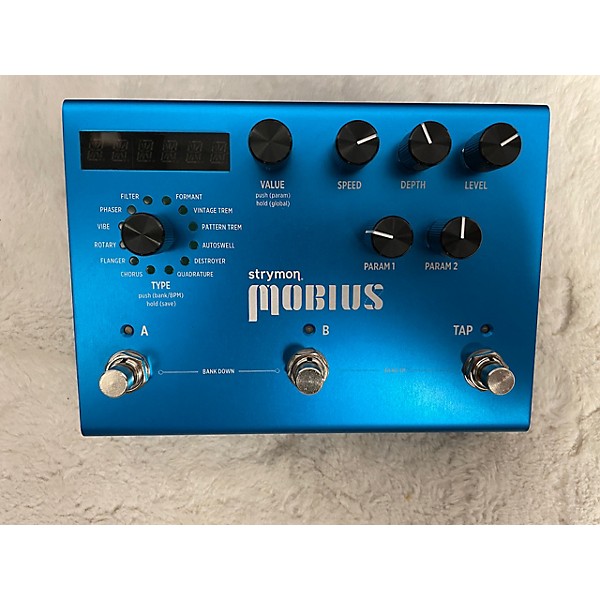 Used Strymon Mobius Multidimensional Modulation Effect Pedal